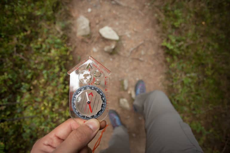 Get Started Geocaching - compass